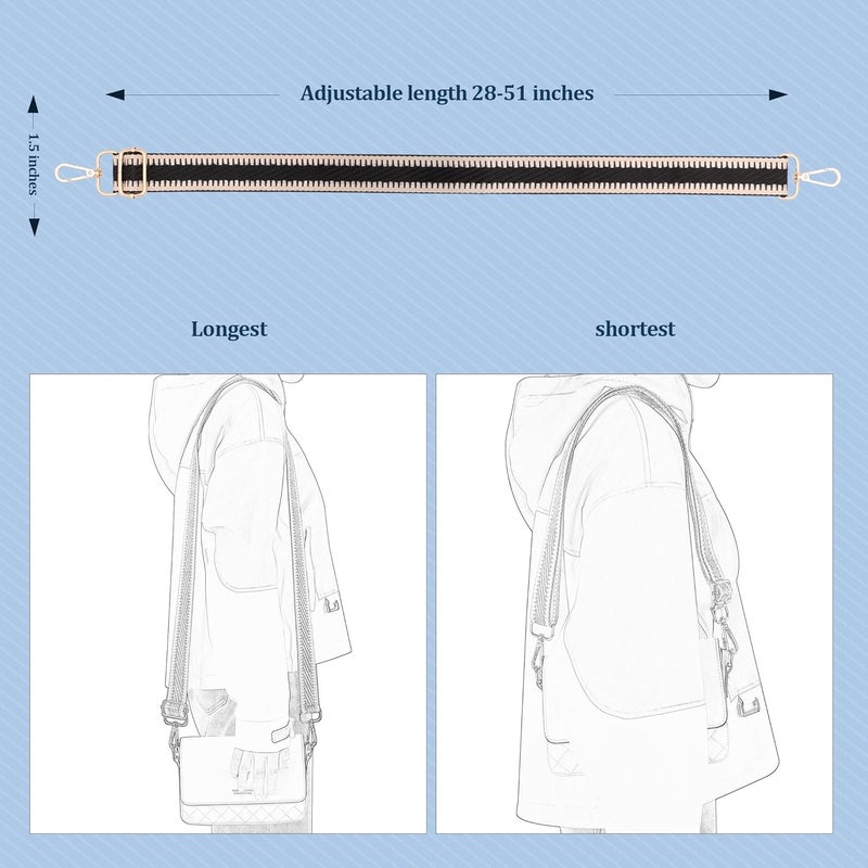 chushui Store Purse Strap,Replacement Crossbody Shoulder Strap for Handbag… - Image 2